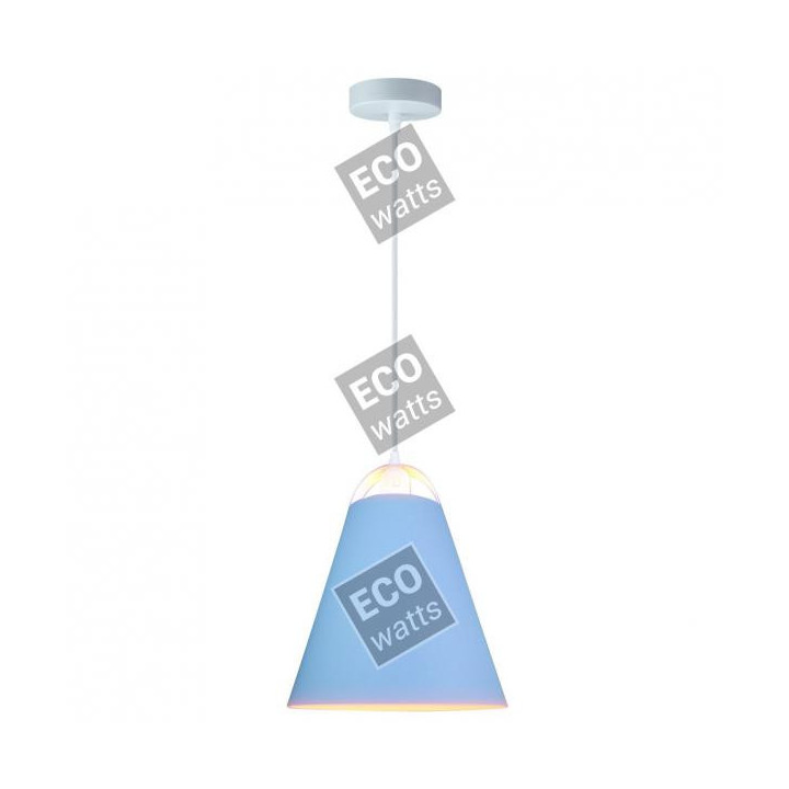 Suspension bleue E27 Max.60W