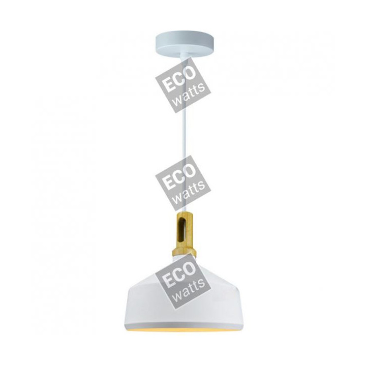 Suspension Blanche E27