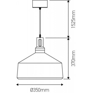 Suspension noire et bois clair
