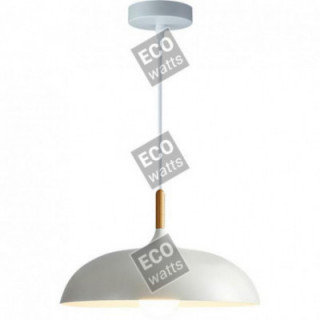 Suspension E27 Blanc Mat