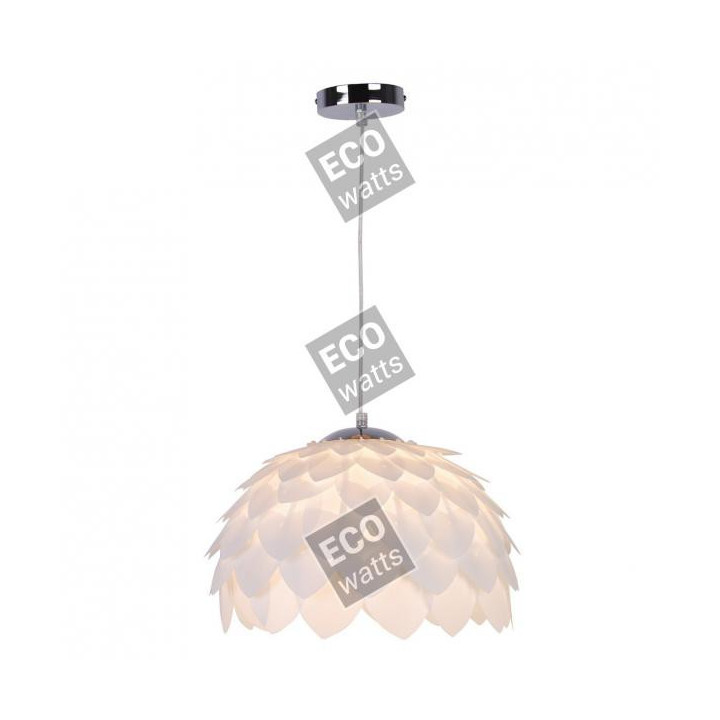 Suspension blanche en PVC