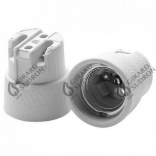 Douille E27 en porcelaine Douille E27 en porcelaine