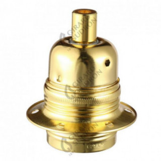 Douille Laiton E27 Or