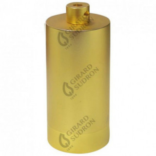 Douille cylindre doré E27