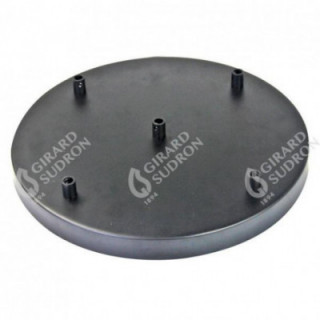 Lustre noir 5 sorties