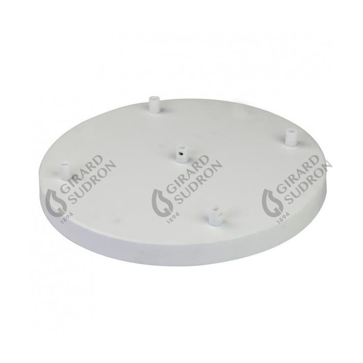 Plafonnier blanc 5 sorties