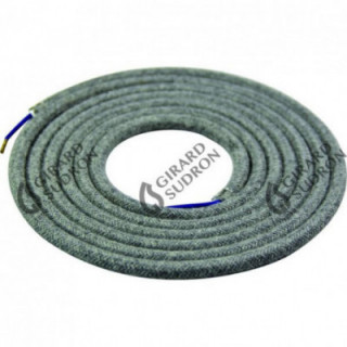 Câble rond gris 2m 2x0,75mm