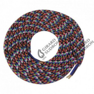 Câble rond 2m 2x0,75mm2