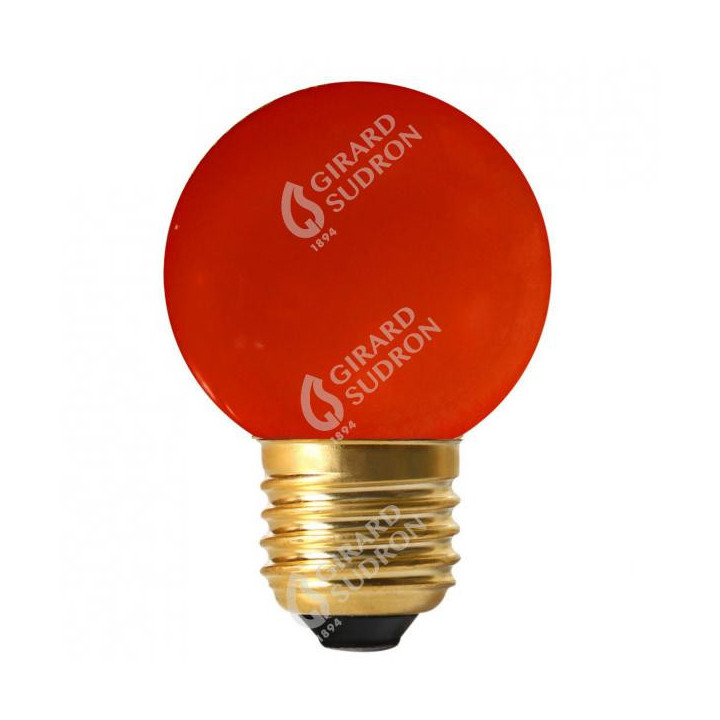 Ampoule LED rouge 1W E27