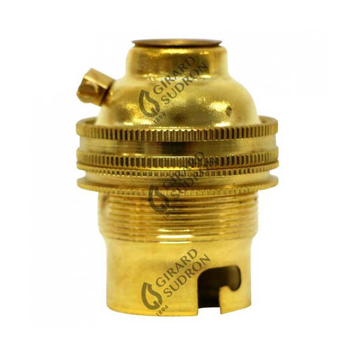 Douille B22 Db Laiton B