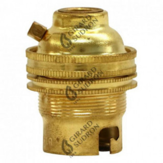 Douille B22 Db Laiton 10X1