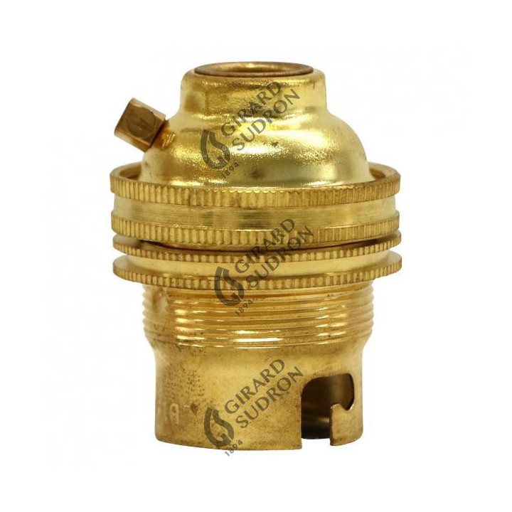 Douille B22 Db Laiton 10X1