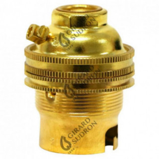 Douille B22 Pf.Db Laiton 10X1-