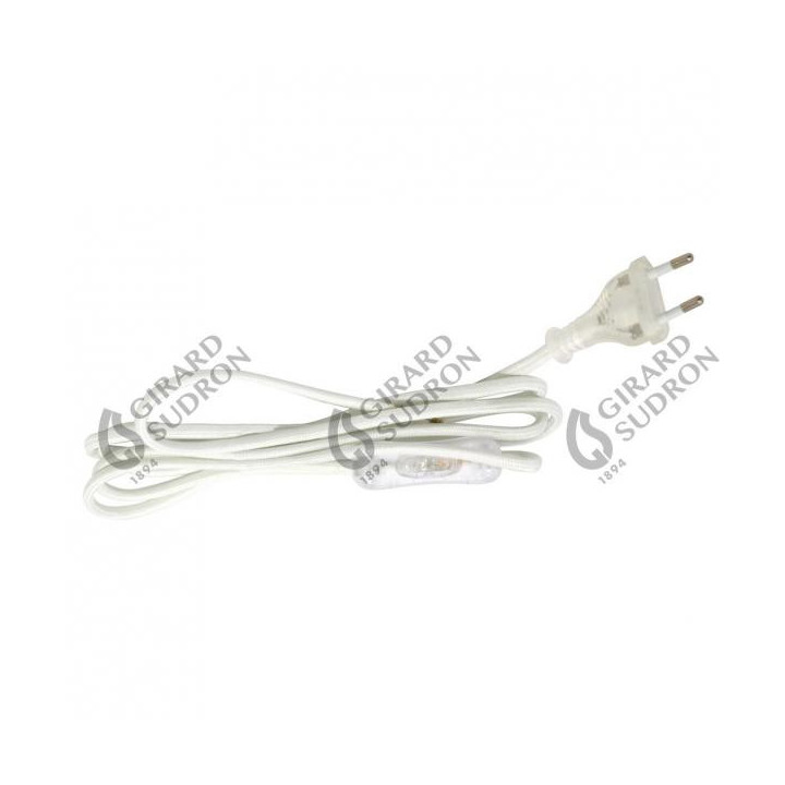 Cordon 2X0.75 Text.Blanc L2M I