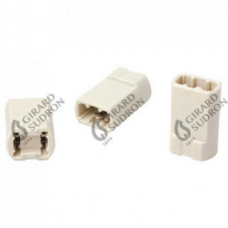 Douille G9 Auto Steatite Blanc