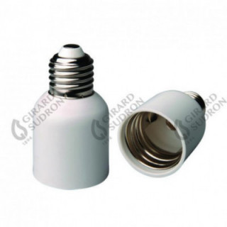 Adaptateur E27 -- E40 Blanc Adaptateur E27 -- E40 Blanc