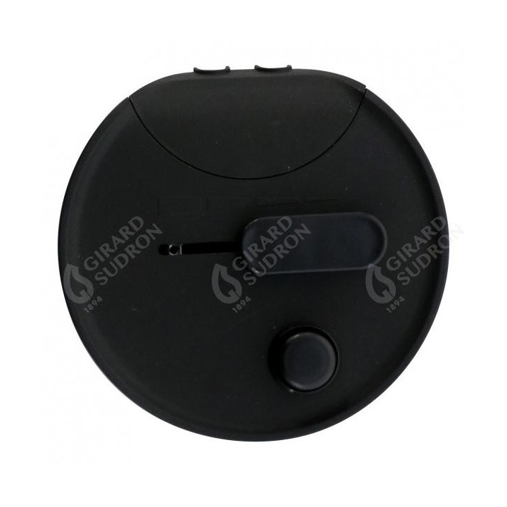 Variateur pied rond noir