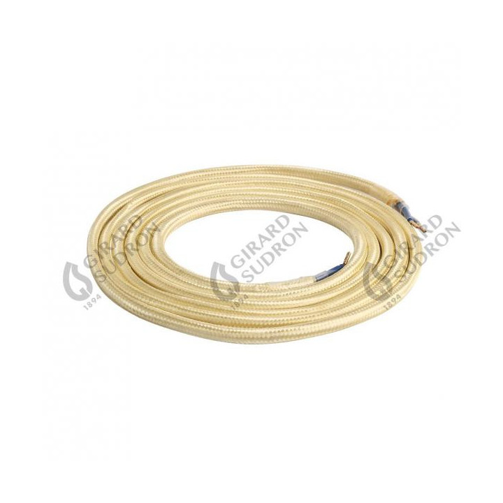 Câble textile rond 2x0.75mm2