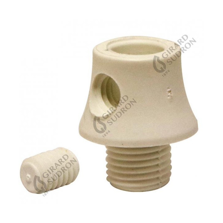 Serre-câble blanc 10x1 mm