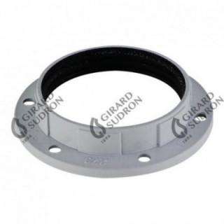 BAGUE E14 D.43 VERNISSEE BLANC