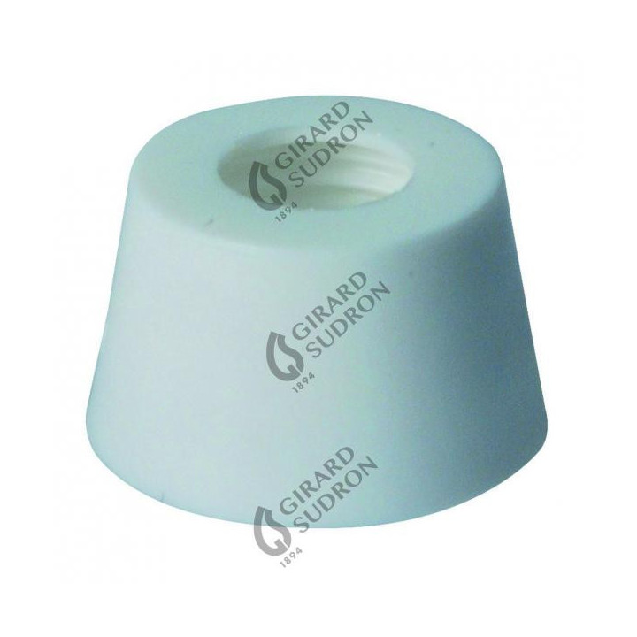 Bague Plast.Blanc Conique H.7