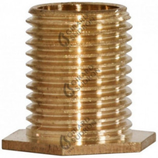 Raccord 6 Pans 10X1 Laiton H.1