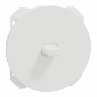 Odace enjo VV ou poussoir à levier blanc