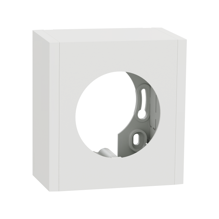 Odace boîte saillie blanc