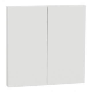 Odace plaque Intégral double blanc