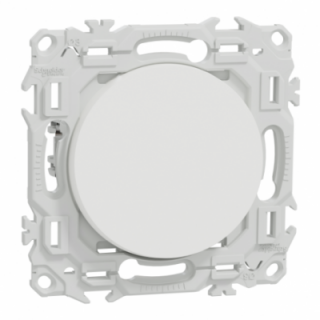 Odace VV ou poussoir 10AX blc griffes