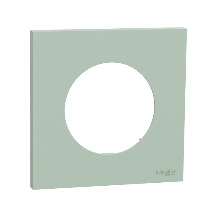 Odace plaque 1 poste vert jade