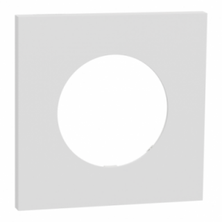 Odace M. plaque 1 poste céramique blanc Odace M. plaque 1 poste céramique blanc