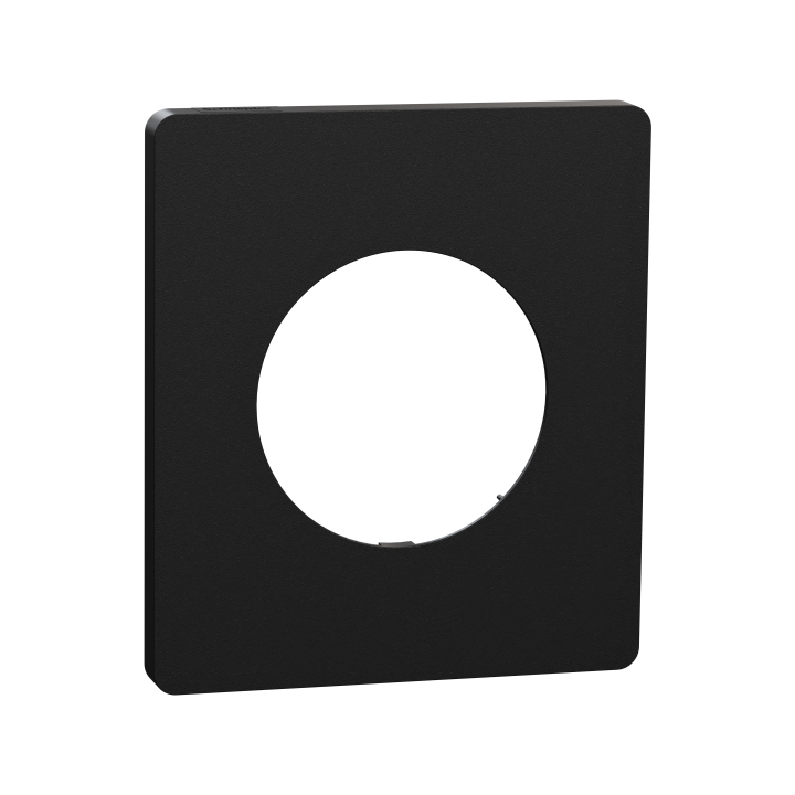 Odace Archi. plaque 1 poste noir Odace Archi. plaque 1 poste noir