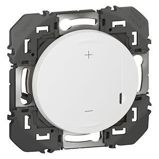 Variateur universel 2 fils 125W LED dooxie blanc Variateur universel 2 fils 125W LED dooxie blanc