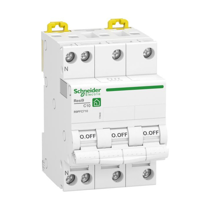 Disjoncteur XP 3P/N 10A C