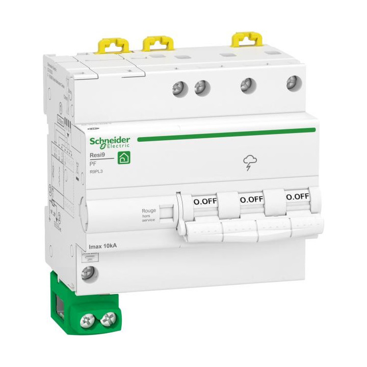 Parafoudre 10kA 3P/N avec acc