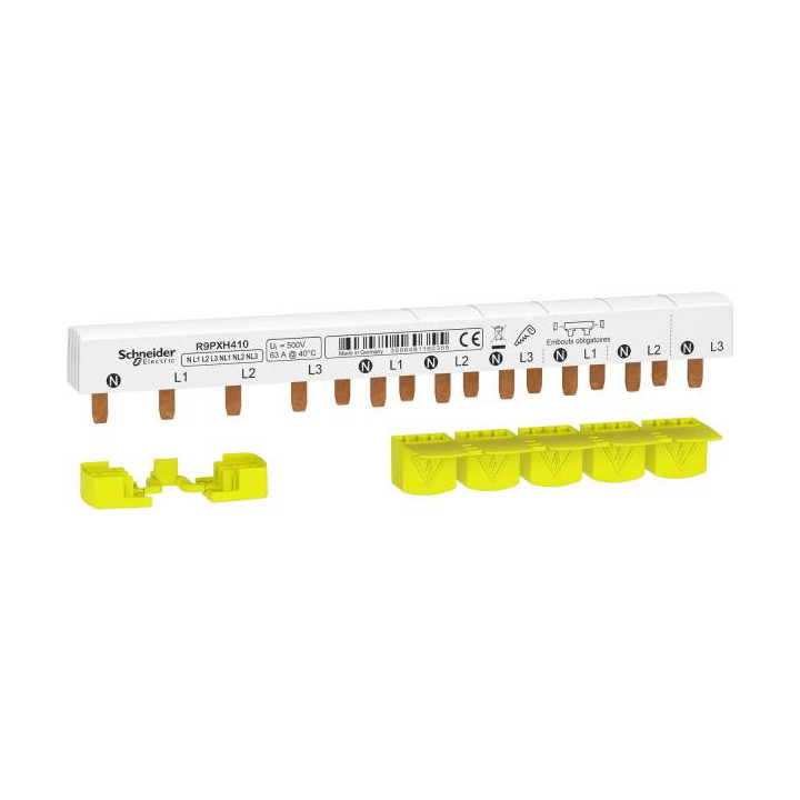 Peigne 3P/N 63A 10 modules